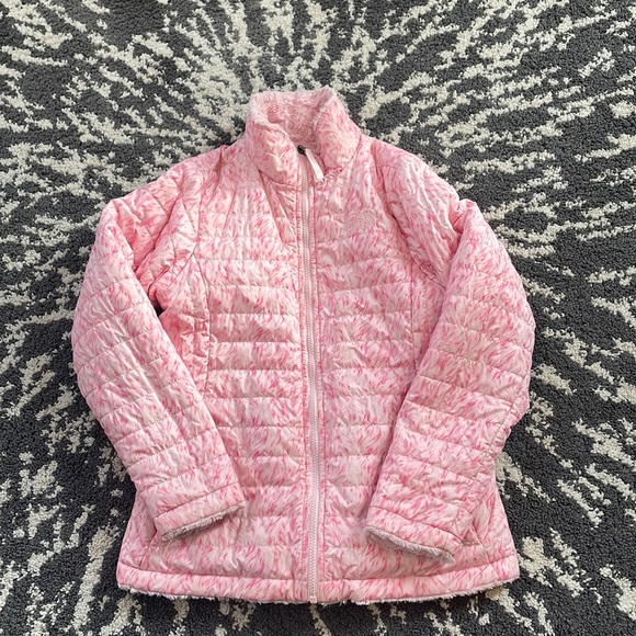 The North Face girls Reversible jacket size XL 18 - Picture 1 of 12